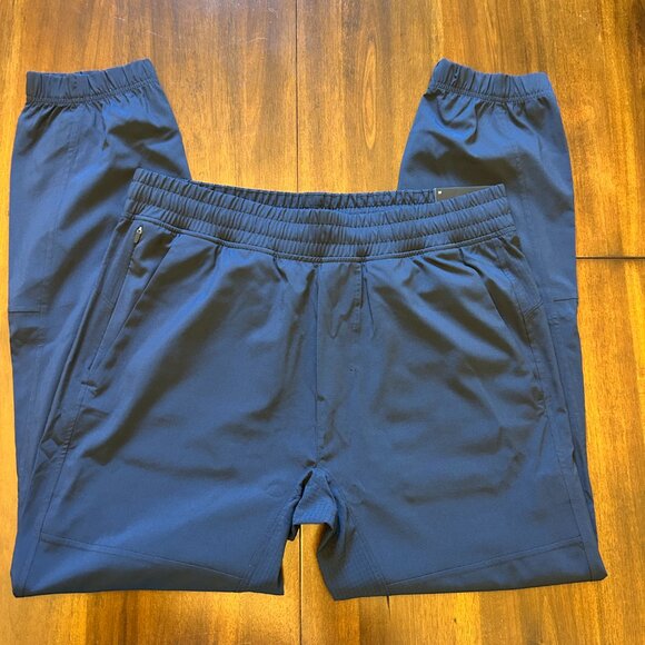 NWT YPB Motion Tek Pant Jogger Athletic Blue Size Medium - Picture 1 of 16